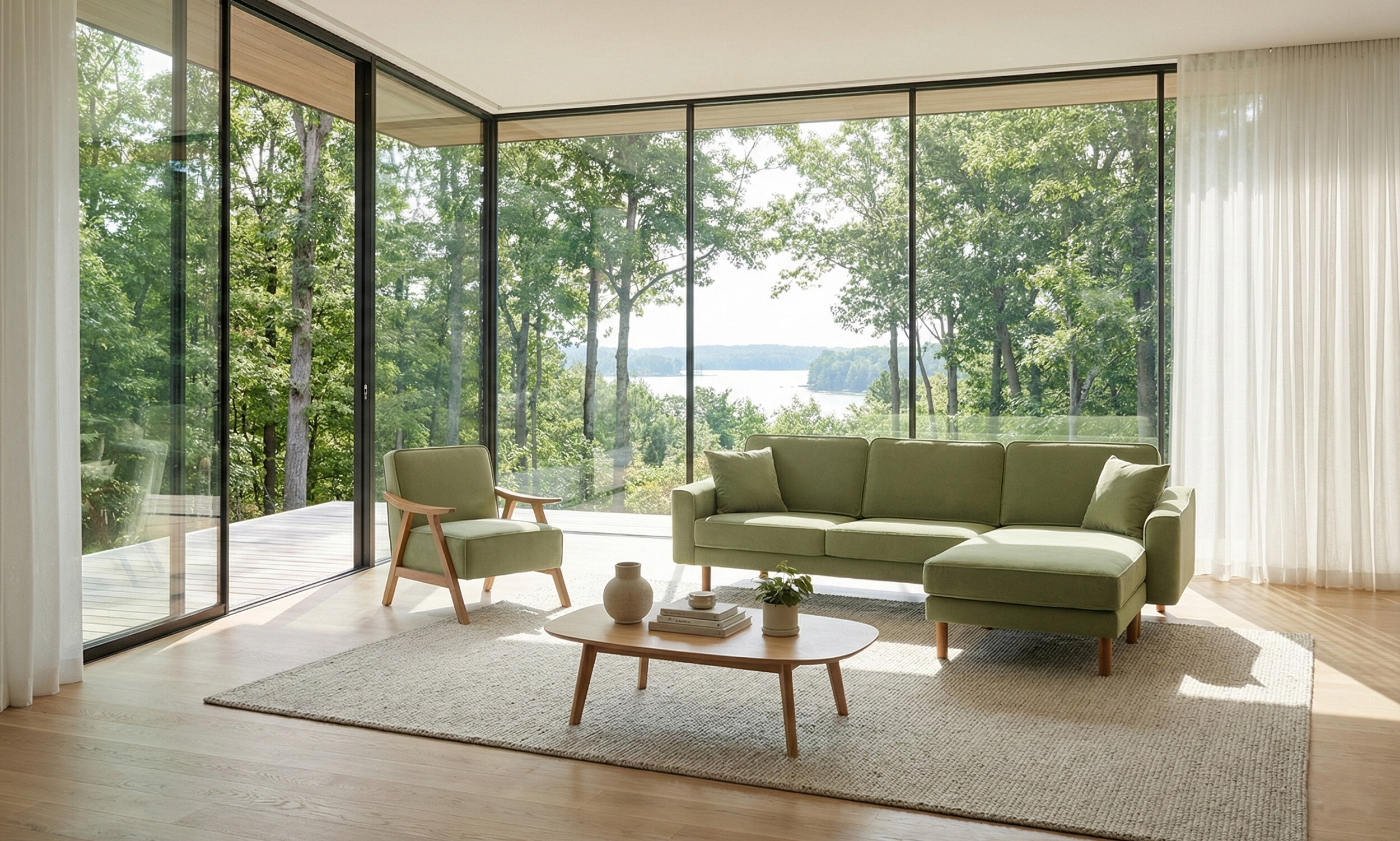 Lotus Üçlü Uzanmalı ve Mono Berjer Takım