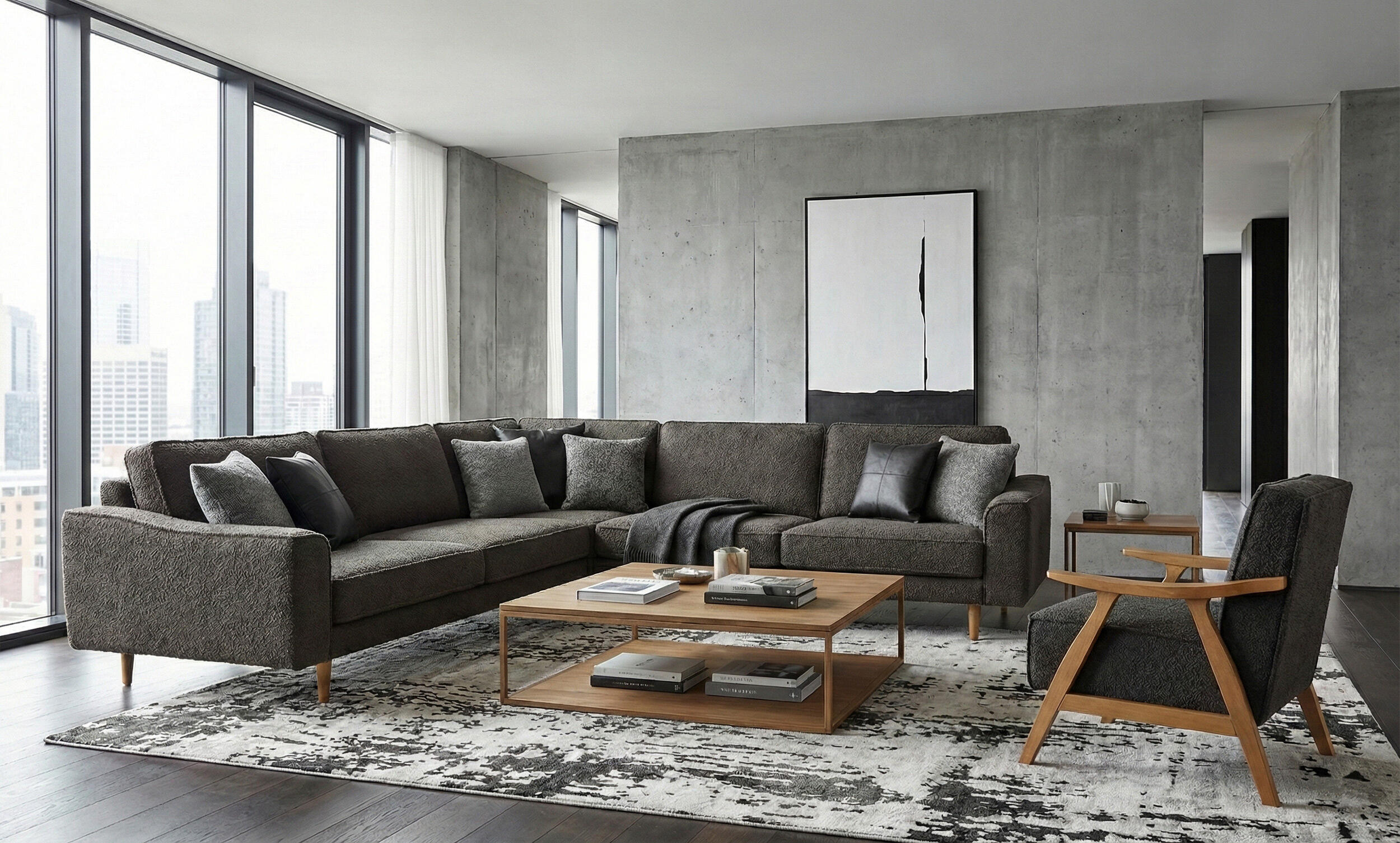 Lotus 3-K-3 Köşe ve Mono Berjer Takım