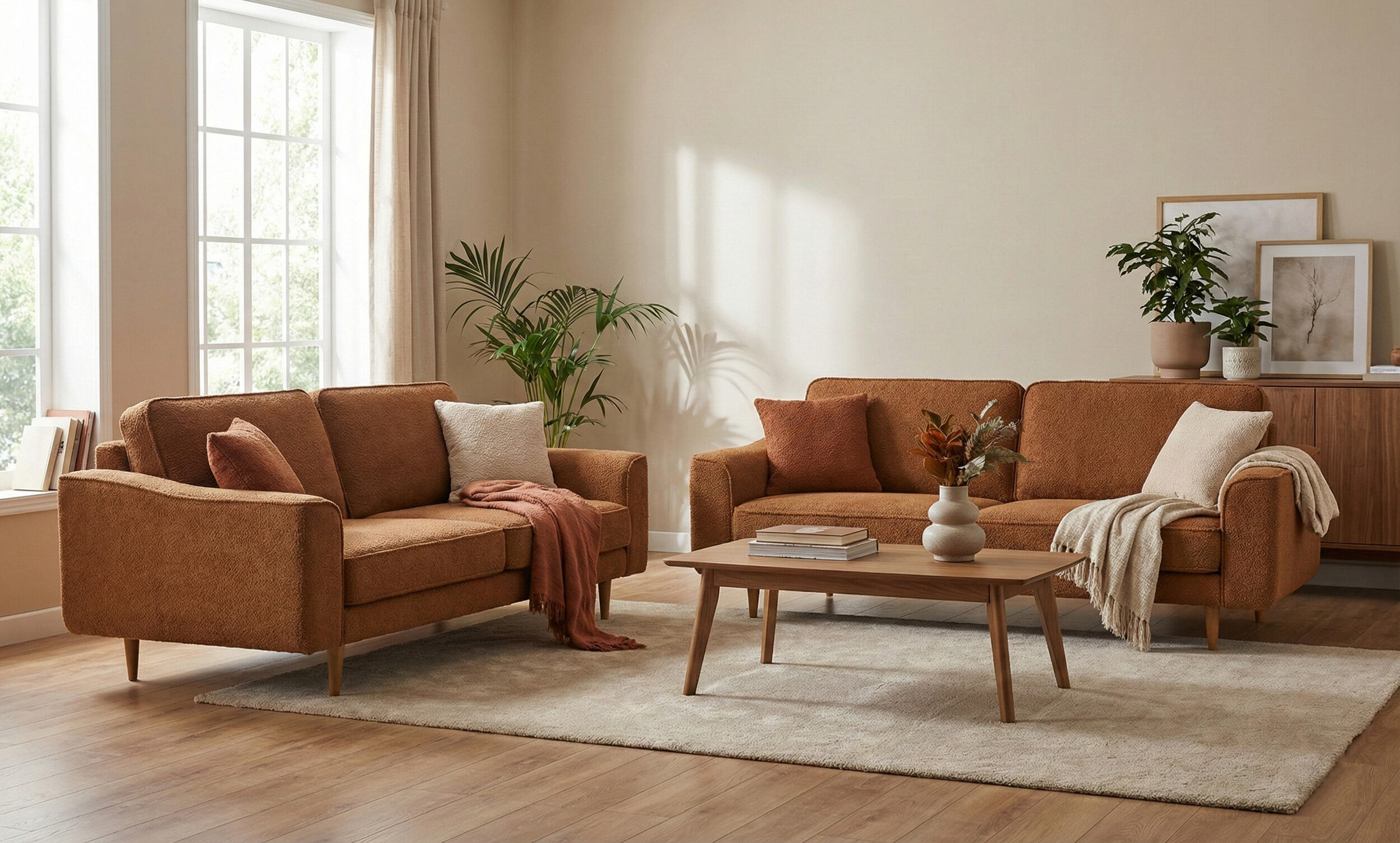 Lotus Üçlü ve İkili Koltuk Takım