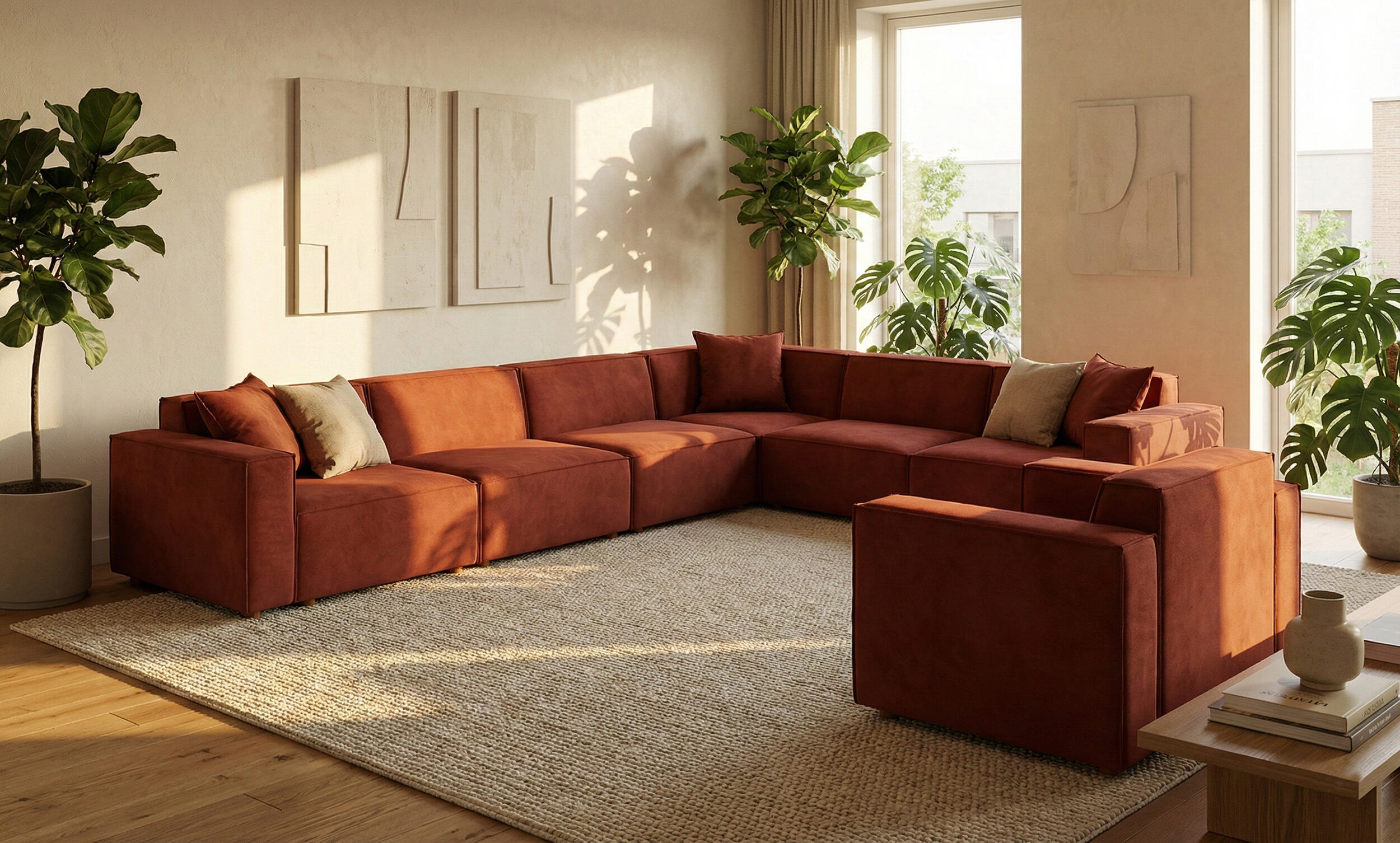 Asana Beş Tekli Köşe ve Tekli Koltuk Takım-thumb-3