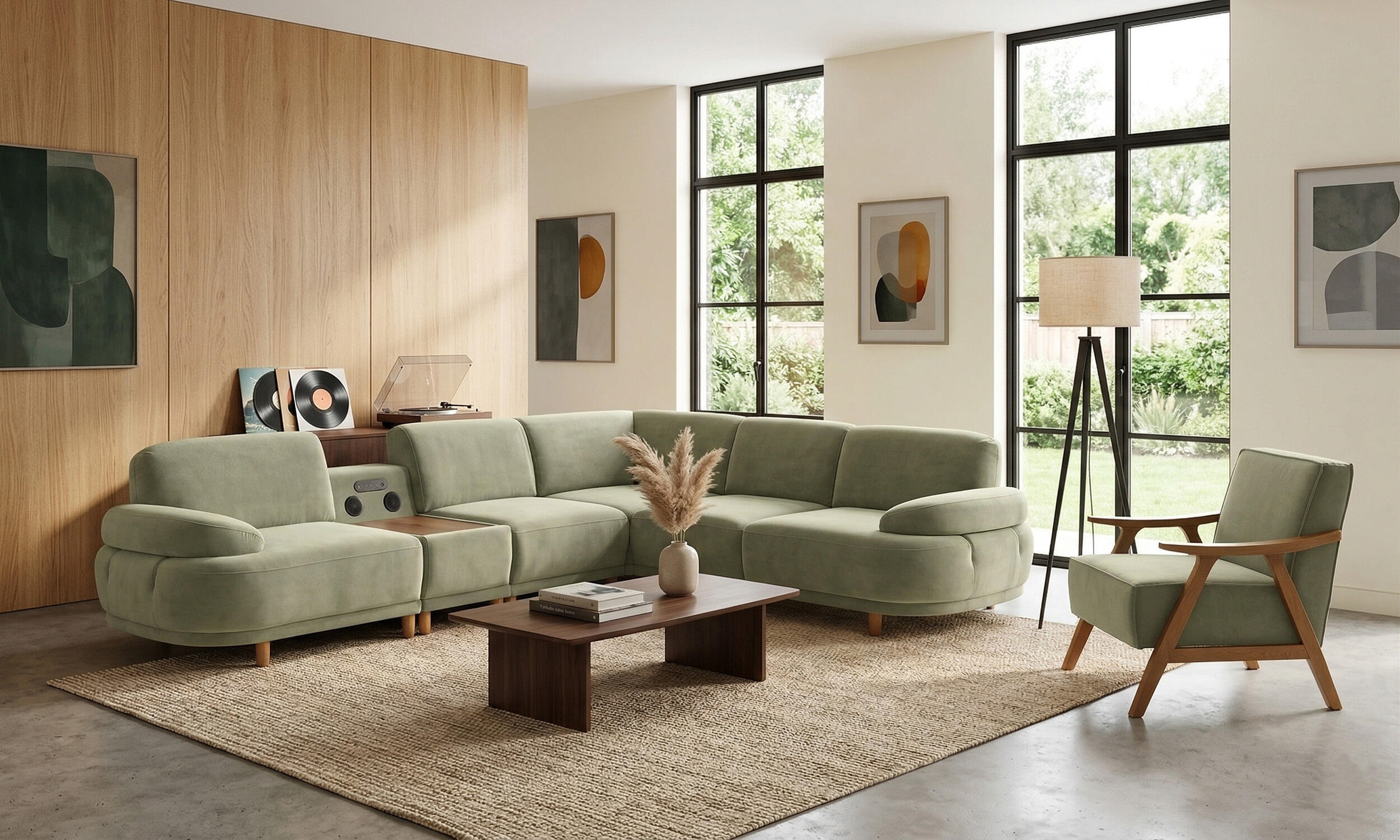 Sora Köşe Koltuk ve Mono Berjer Takım 9