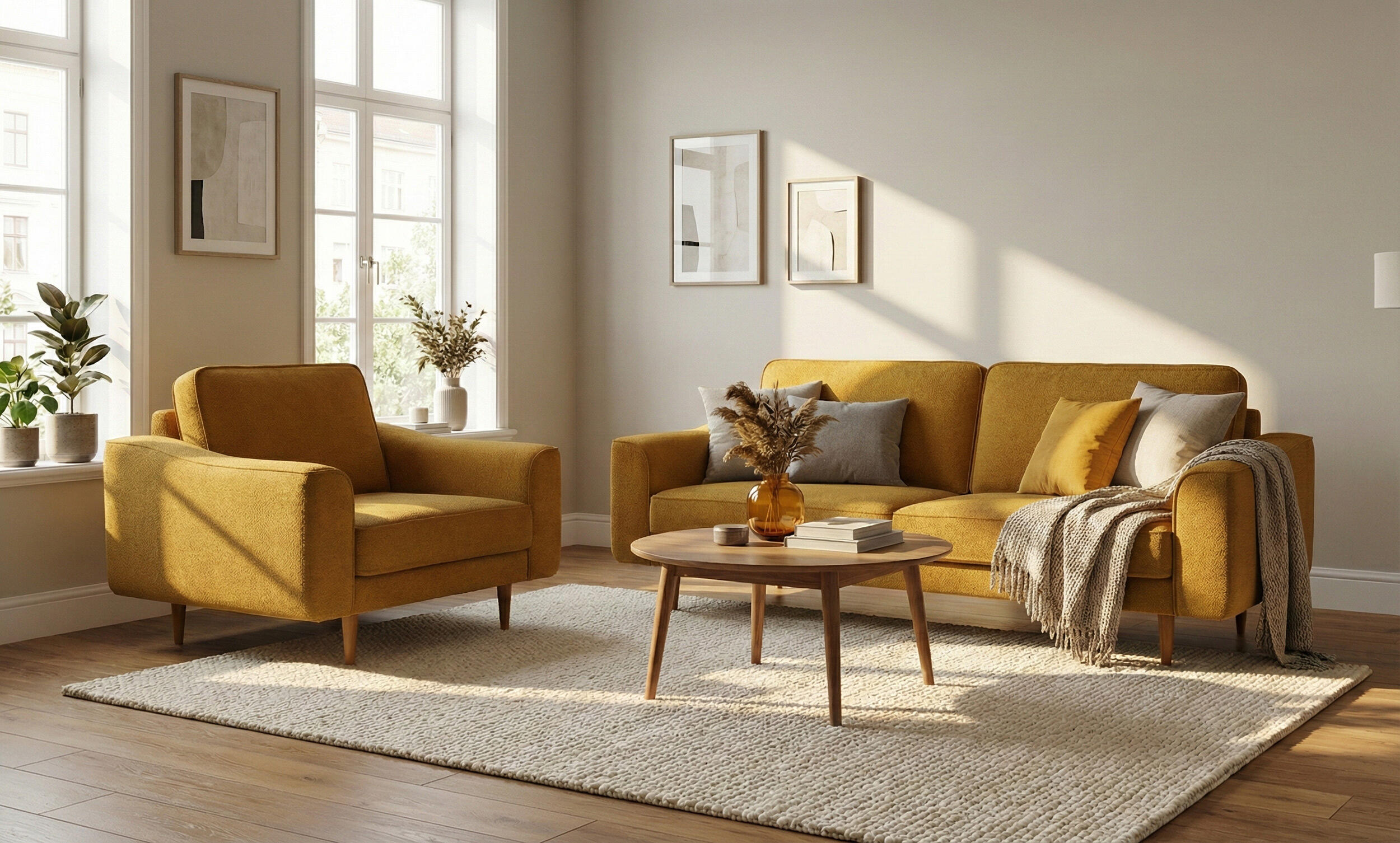 Lotus Üçlü ve Tekli Koltuk Takım