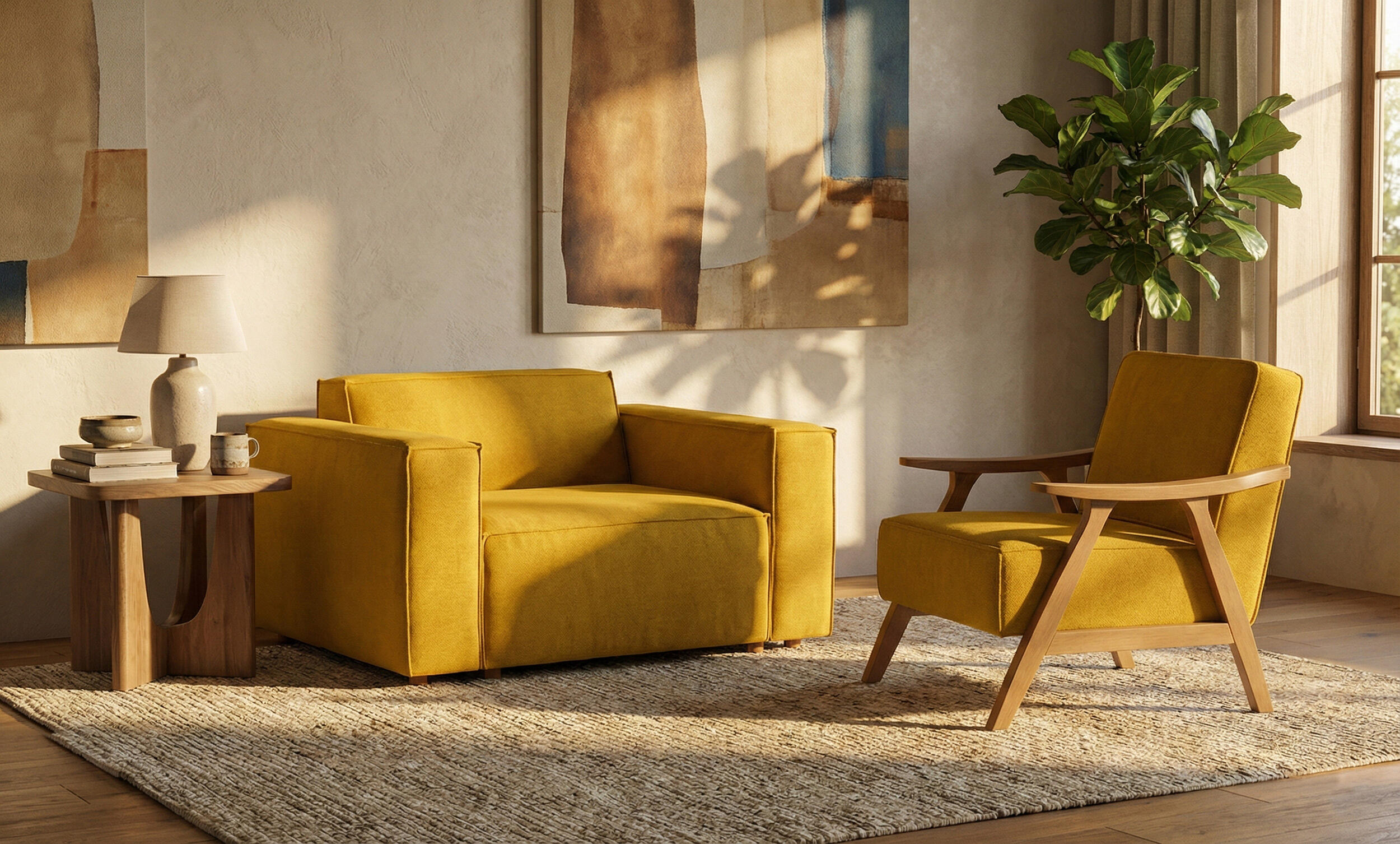 Asana Tekli Koltuk ve Mono Berjer