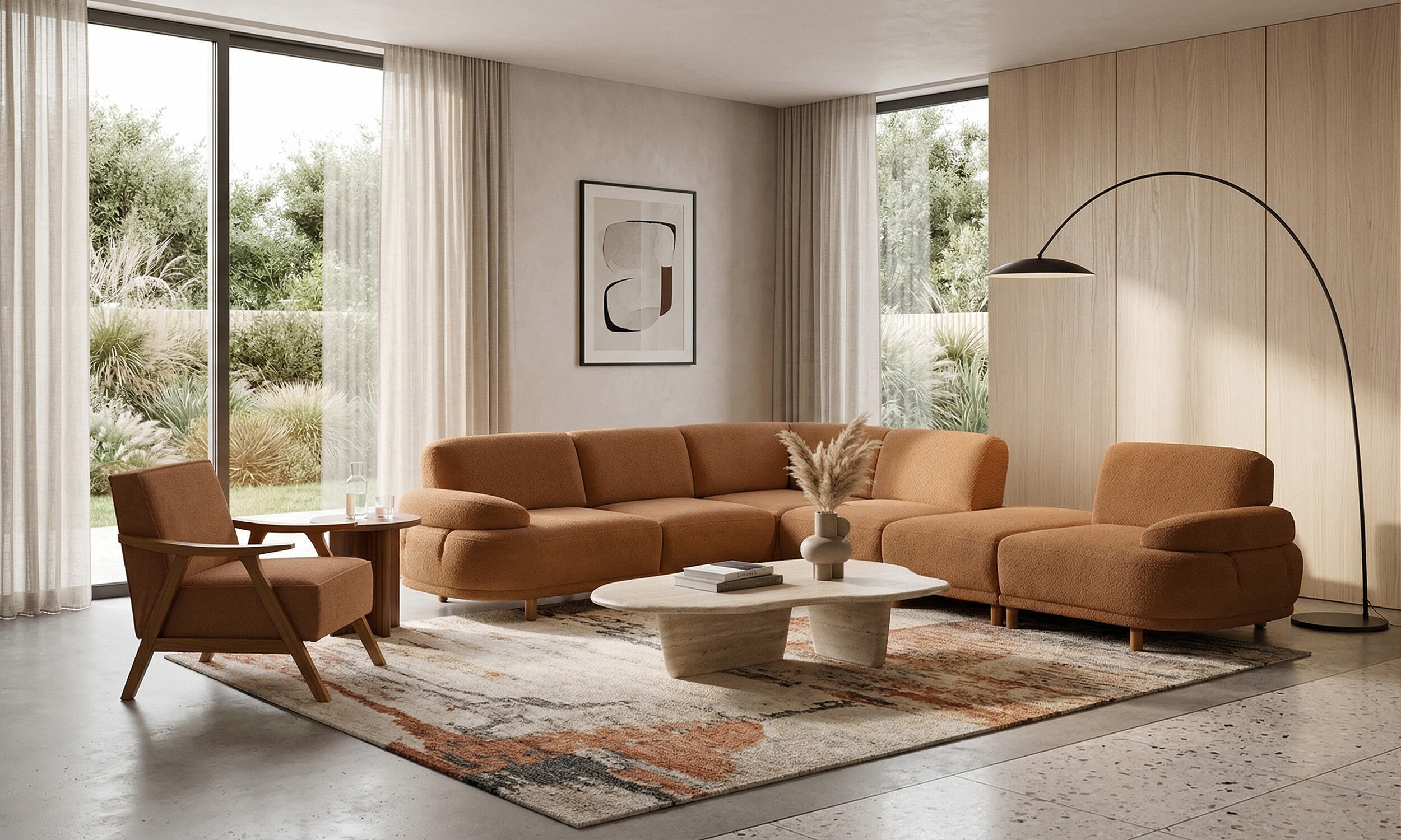 Sora Köşe Koltuk ve Mono Berjer Takım 1