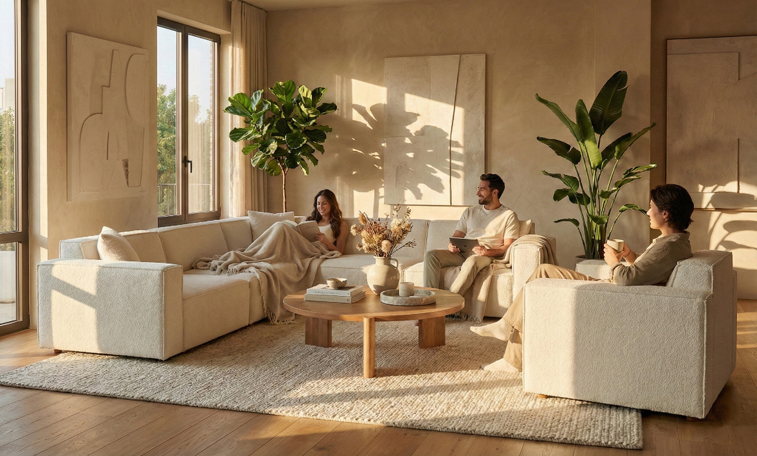 Asana Dört Tekli Köşe Koltuk ve Tekli Koltuk Takım-thumb-3