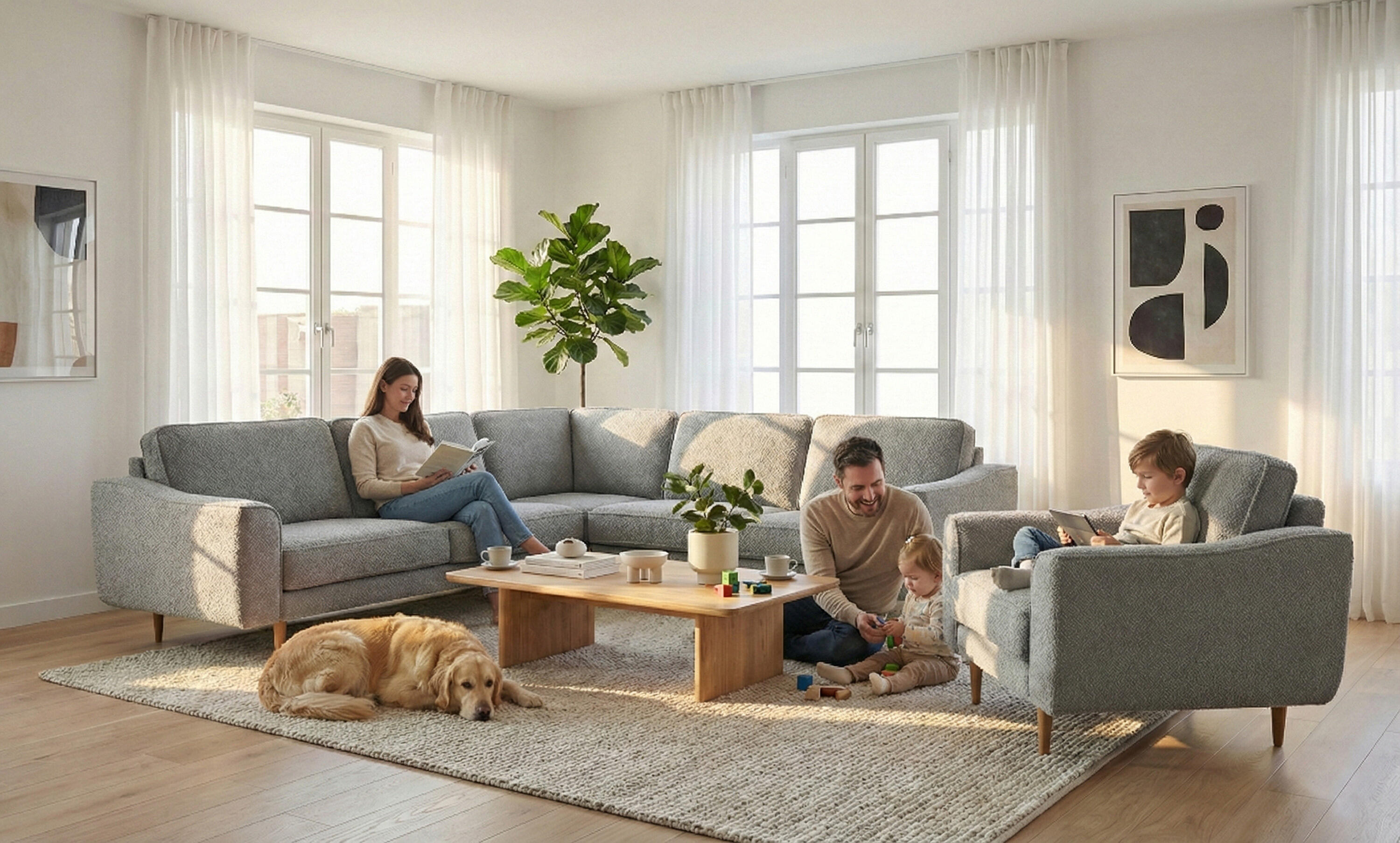 Lotus 3-K-3 Köşe ve Tekli Koltuk Takım-thumb-4