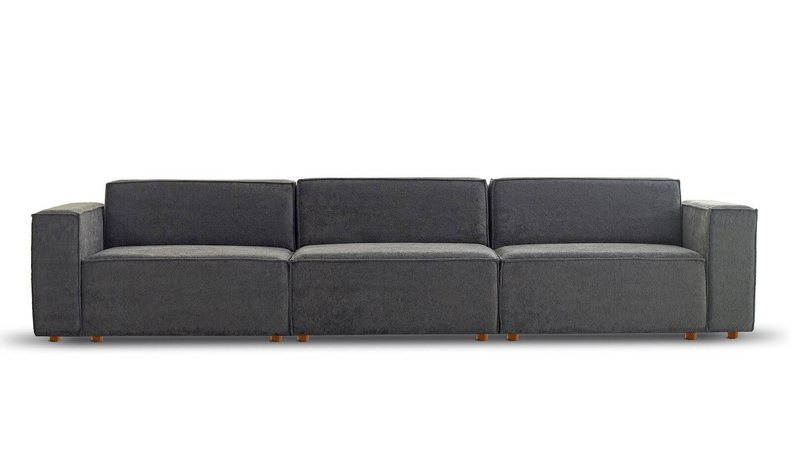 Asana 3 Tekli Bukle Antrasit - 1