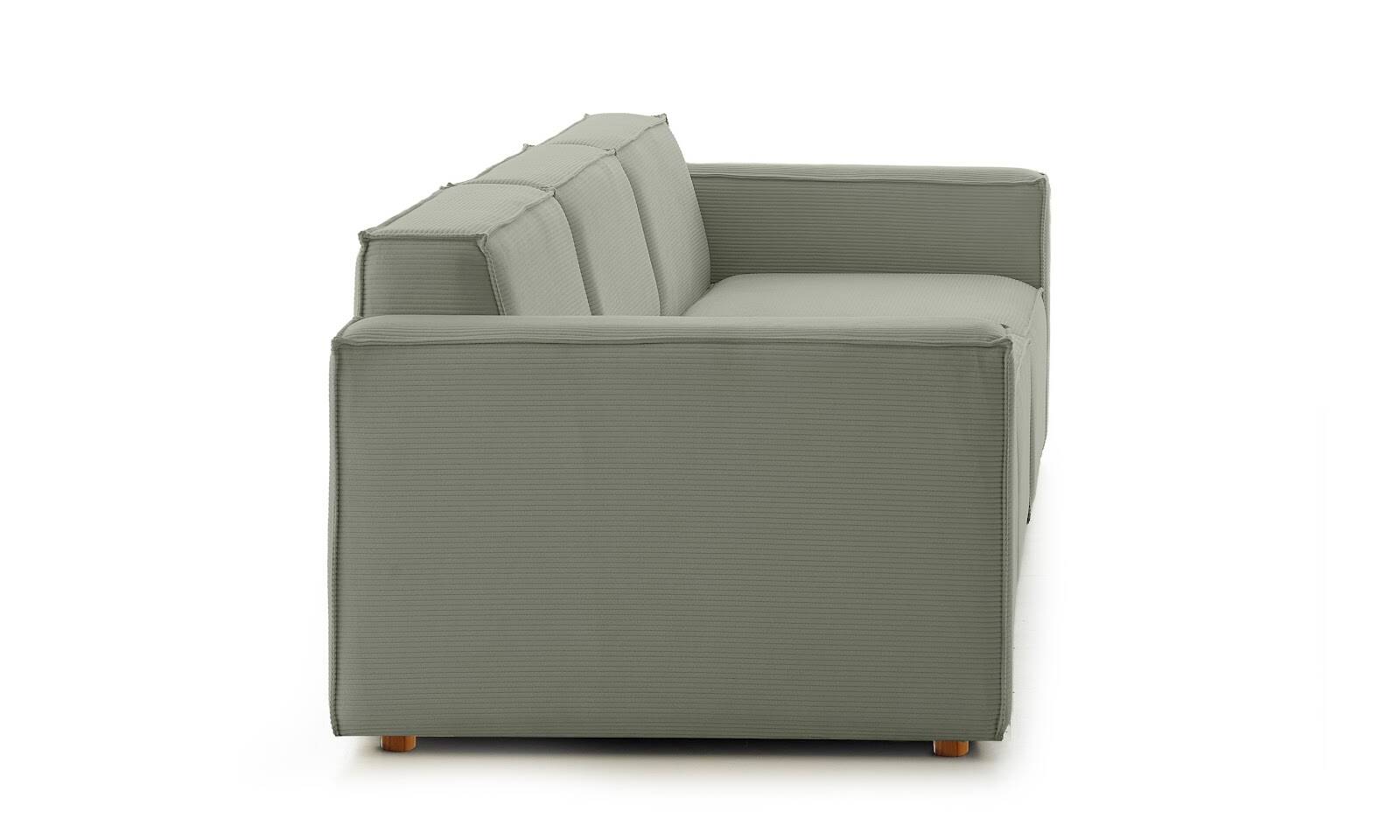 Asana 3 Tekli Fitilli Kadife Su Yeşili - 7