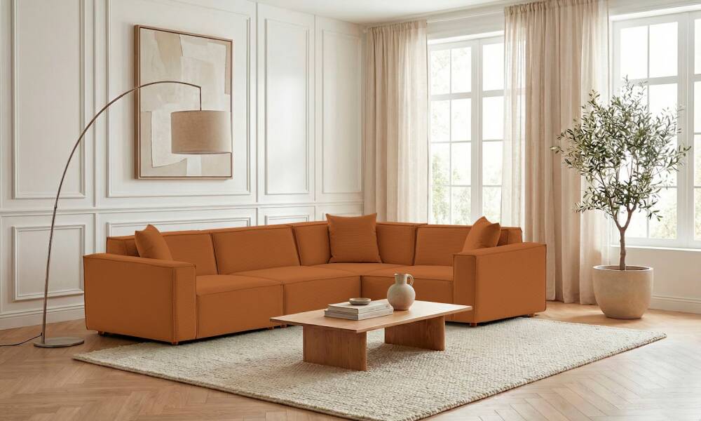 Asana 3 Tekli Köşe Fitilli Kadife Kiremit (1)