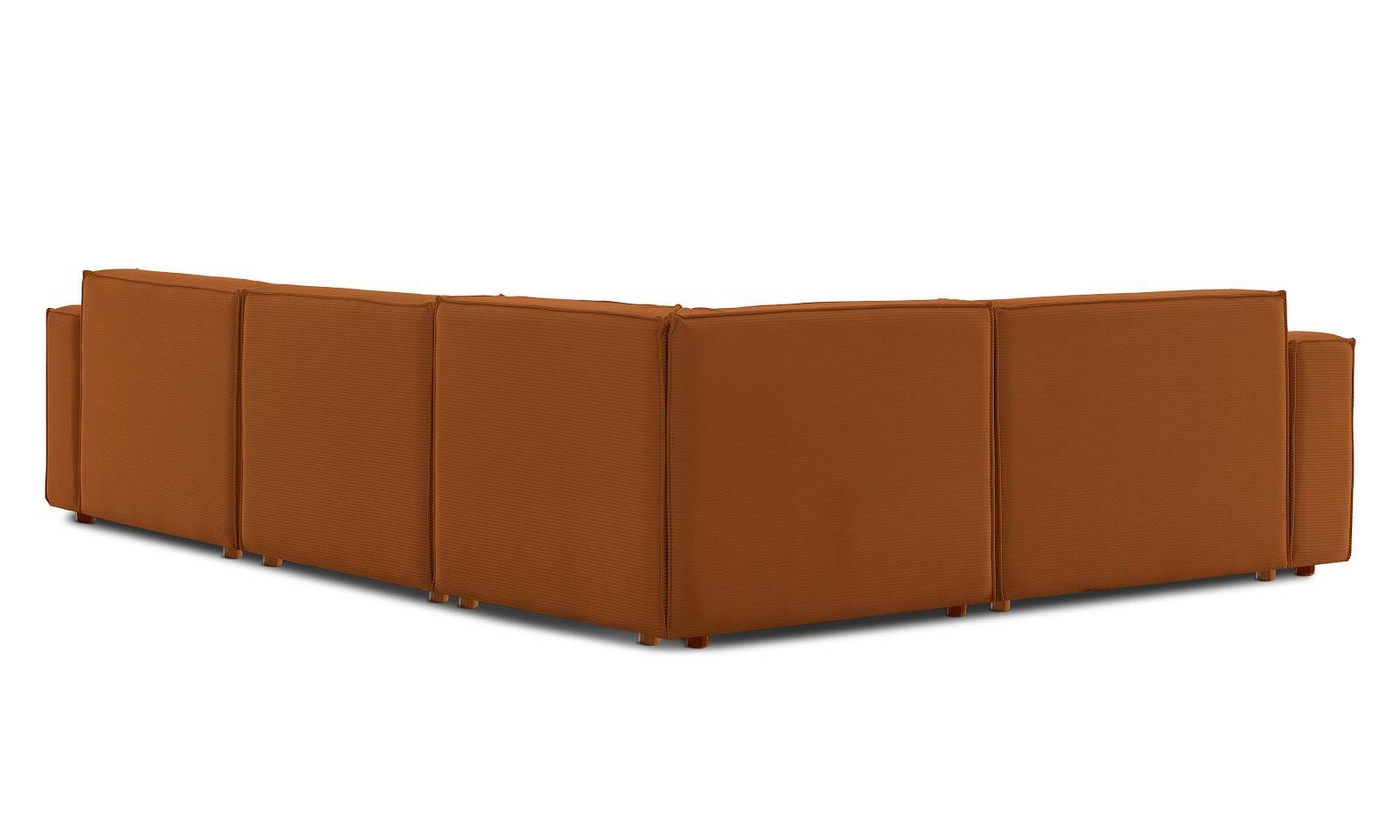 Asana 3 Tekli Köşe Fitilli Kadife Kiremit - 7