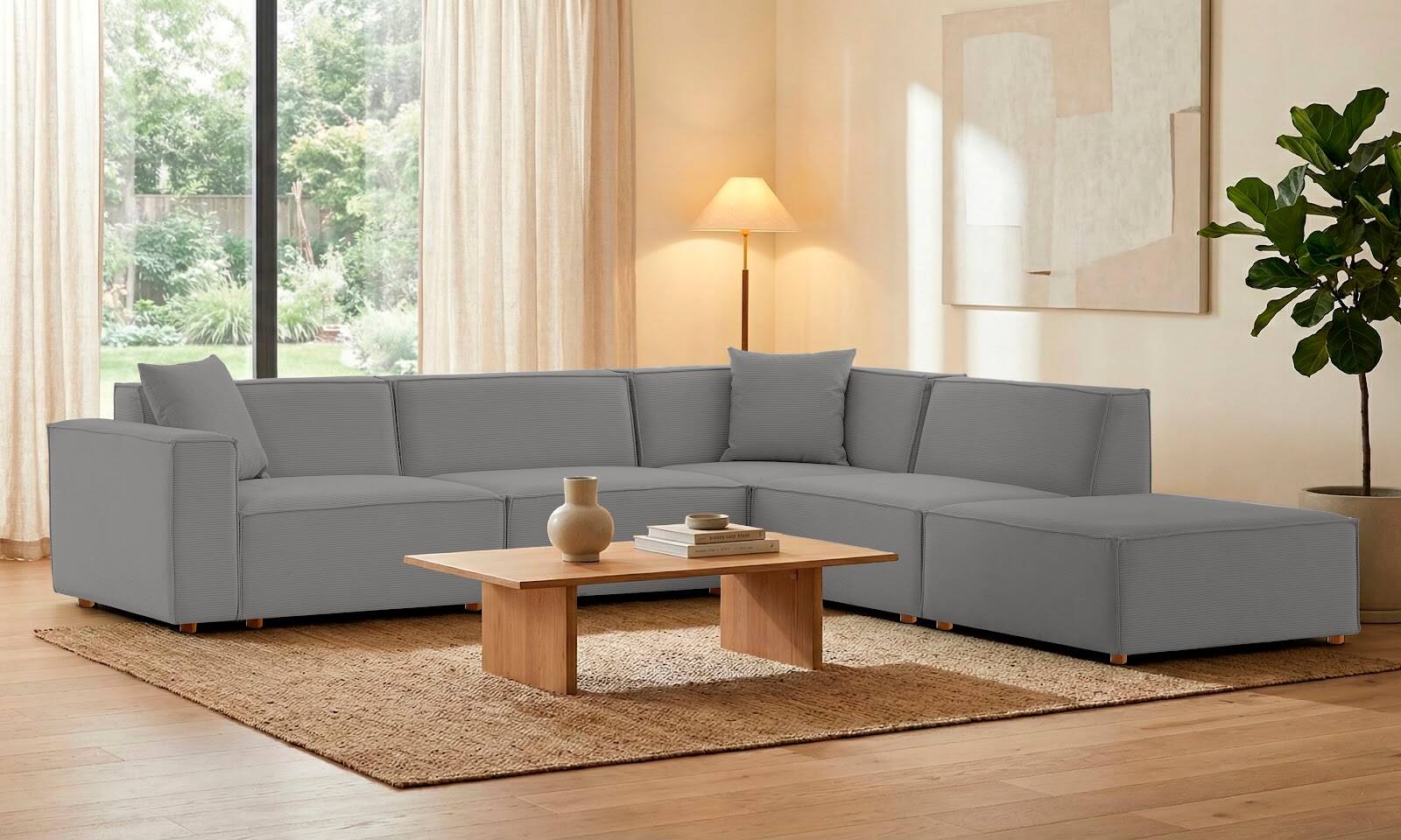 Asana 3 Tekli Köşe Puf - 3