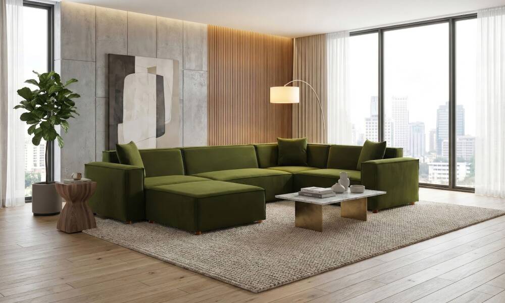 Asana 3 Tekli Köşe Puf - 3