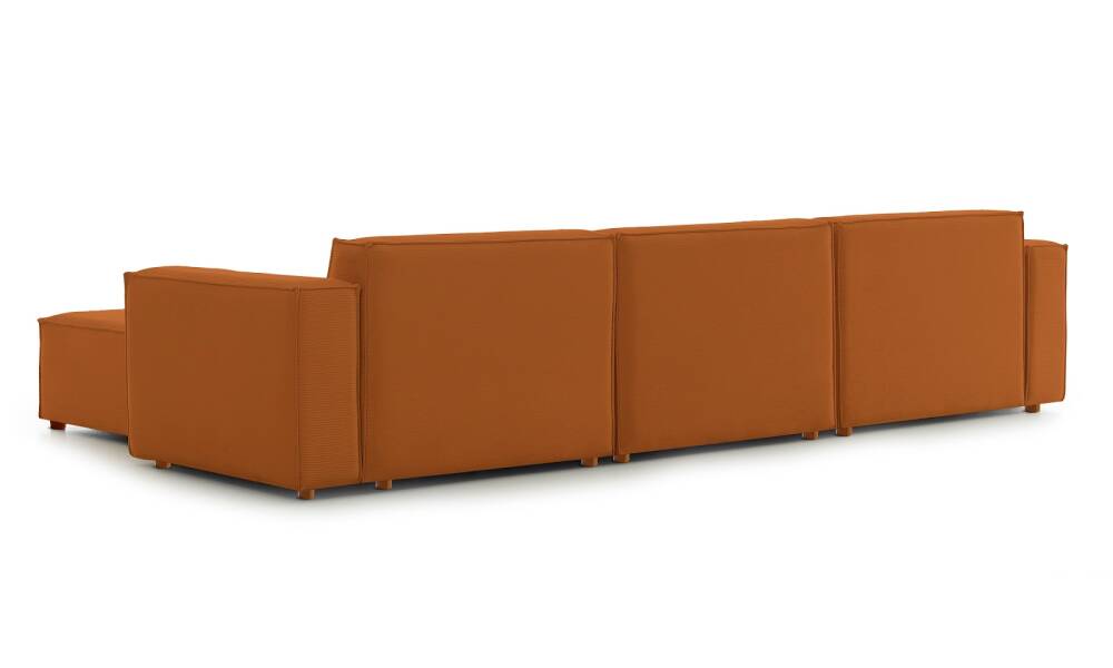 Asana 3 Tekli Puf Fitilli Kadife Kiremit - 6