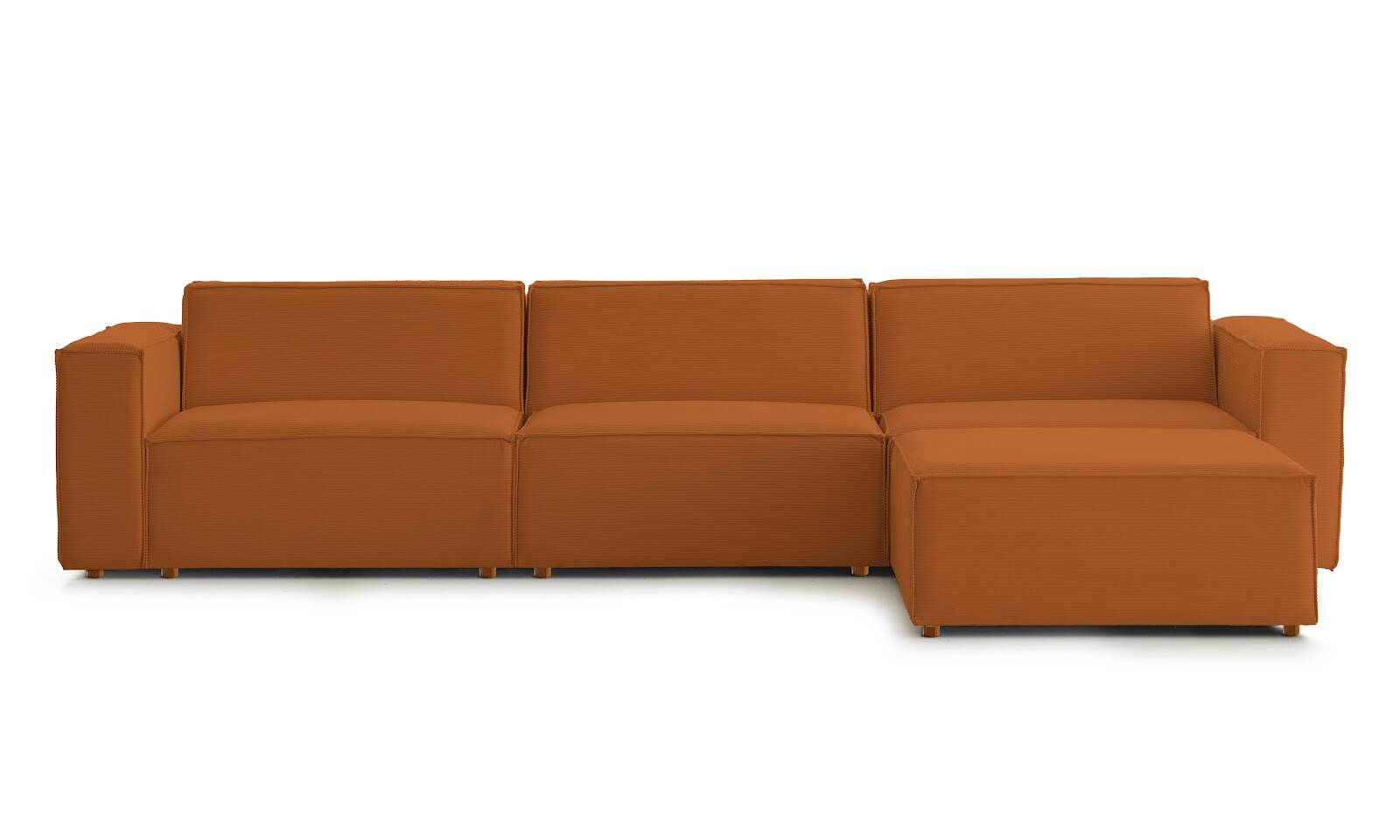 Asana 3 Tekli Puf Fitilli Kadife Kiremit - 1