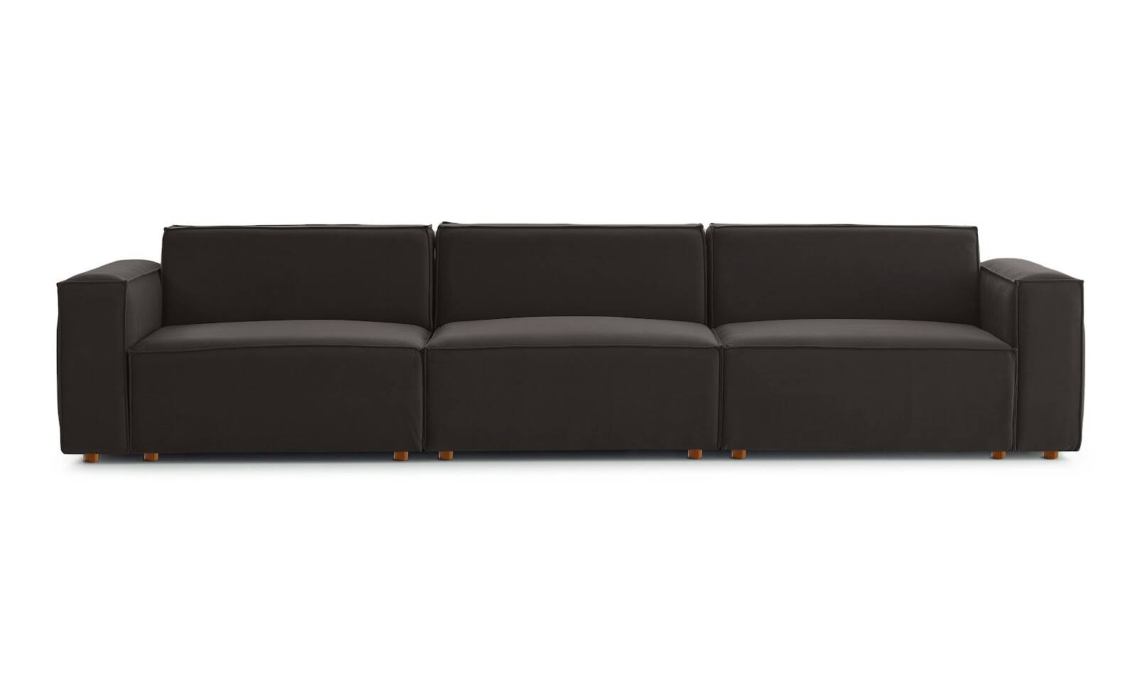 Asana 3Tekli Kadife Antrasit - 1