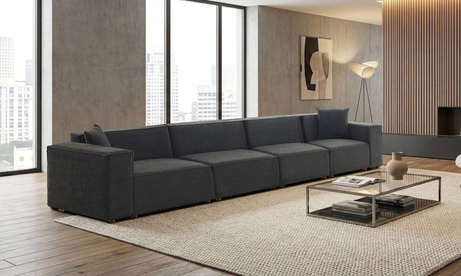 Asana 4 Tekli Bukle Antrasit - 2