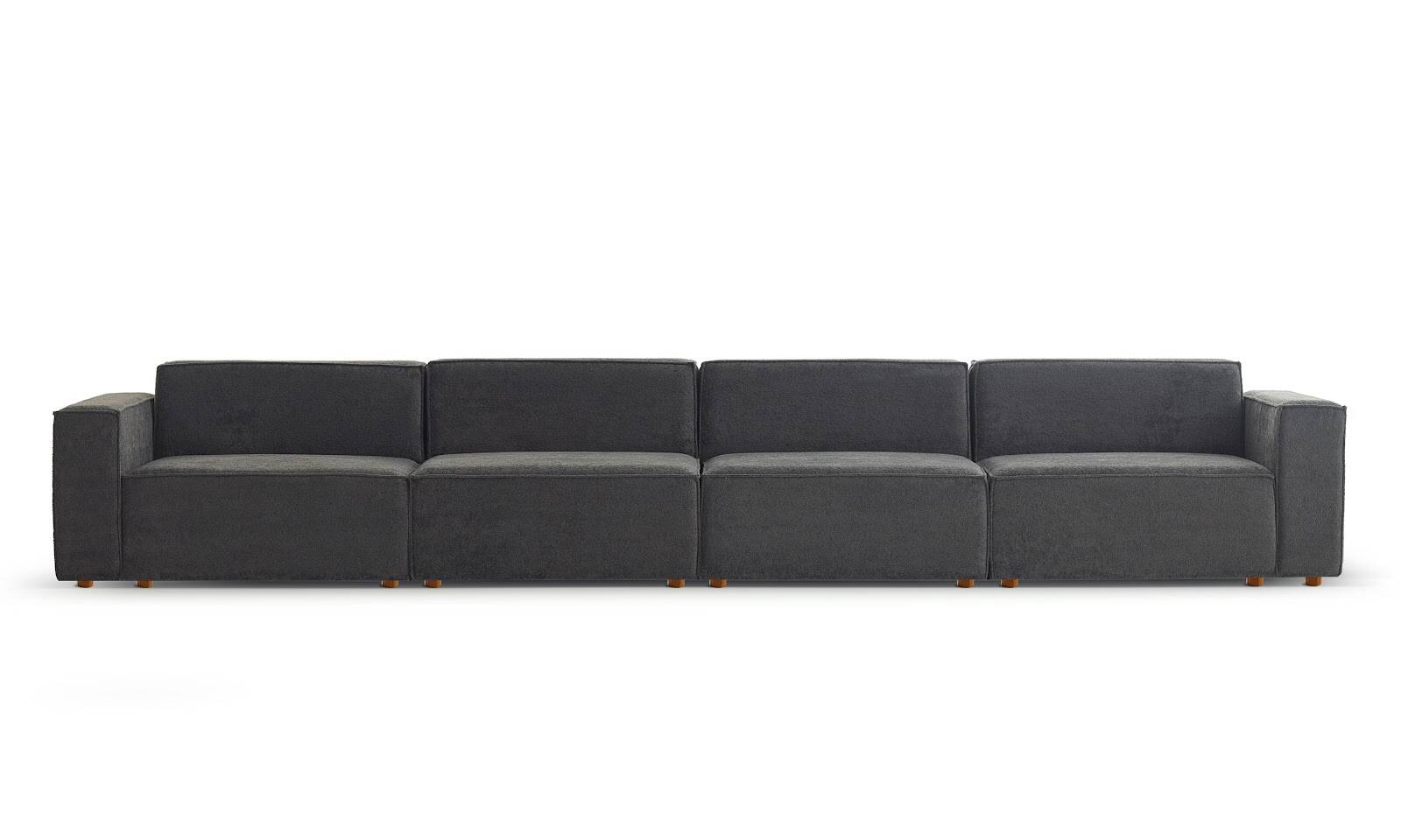 Asana 4 Tekli Bukle Antrasit - 1