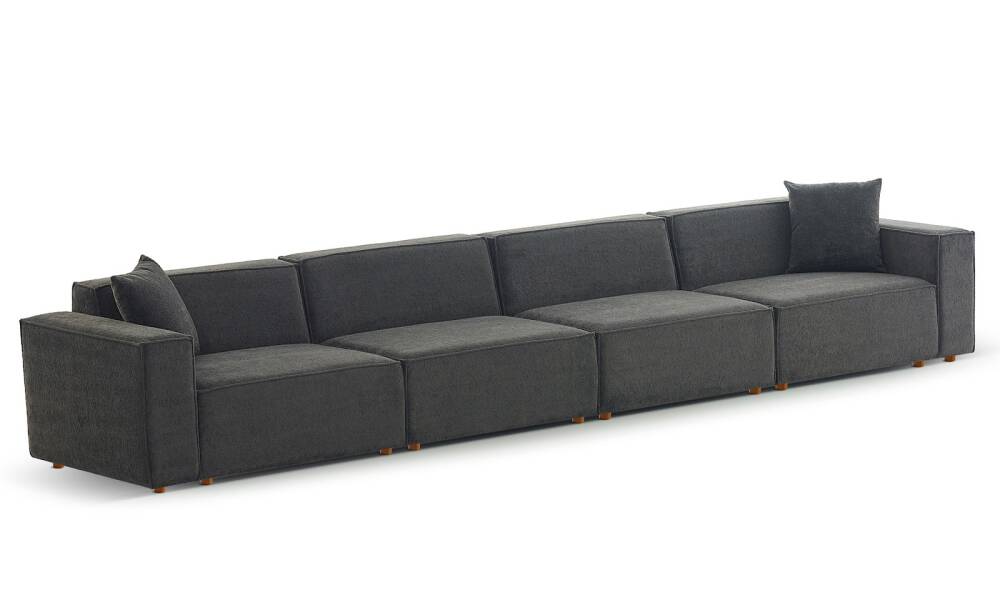 Asana 4 Tekli Bukle Antrasit - 8