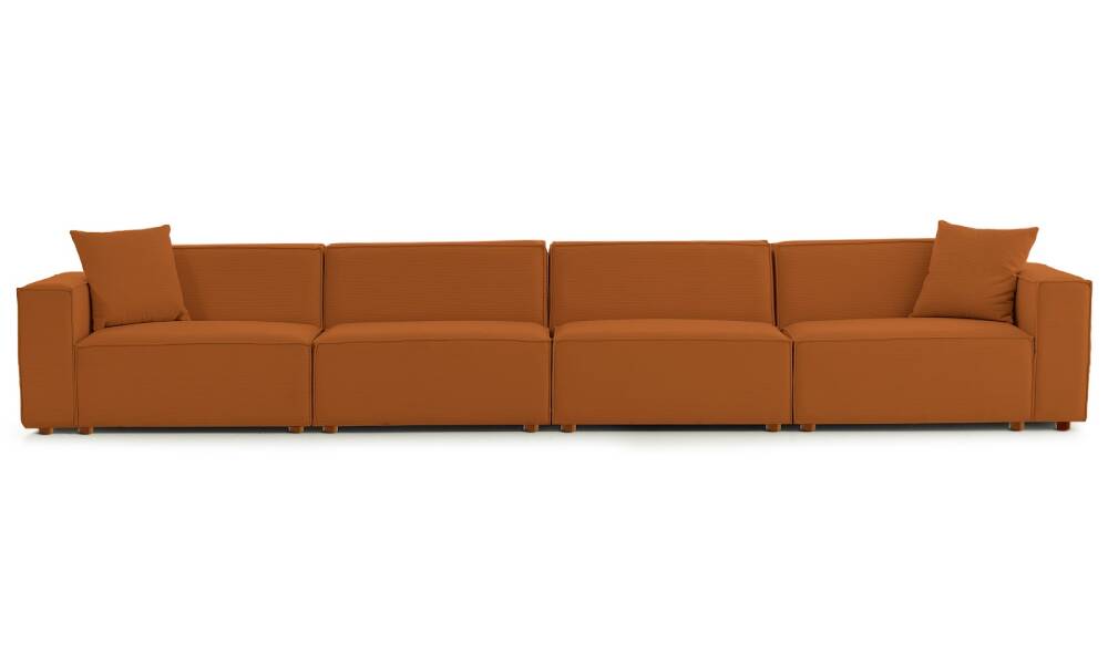 Asana 4 Tekli Fitilli Kadife Kiremit - 3