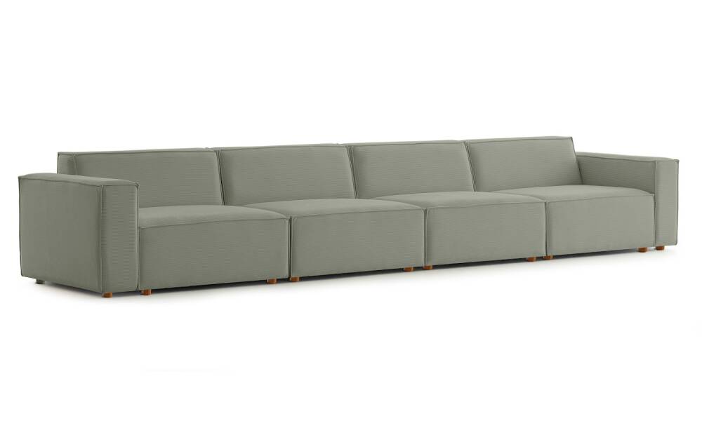 Asana 4 Tekli Fitilli Kadife Su Yeşili - 4