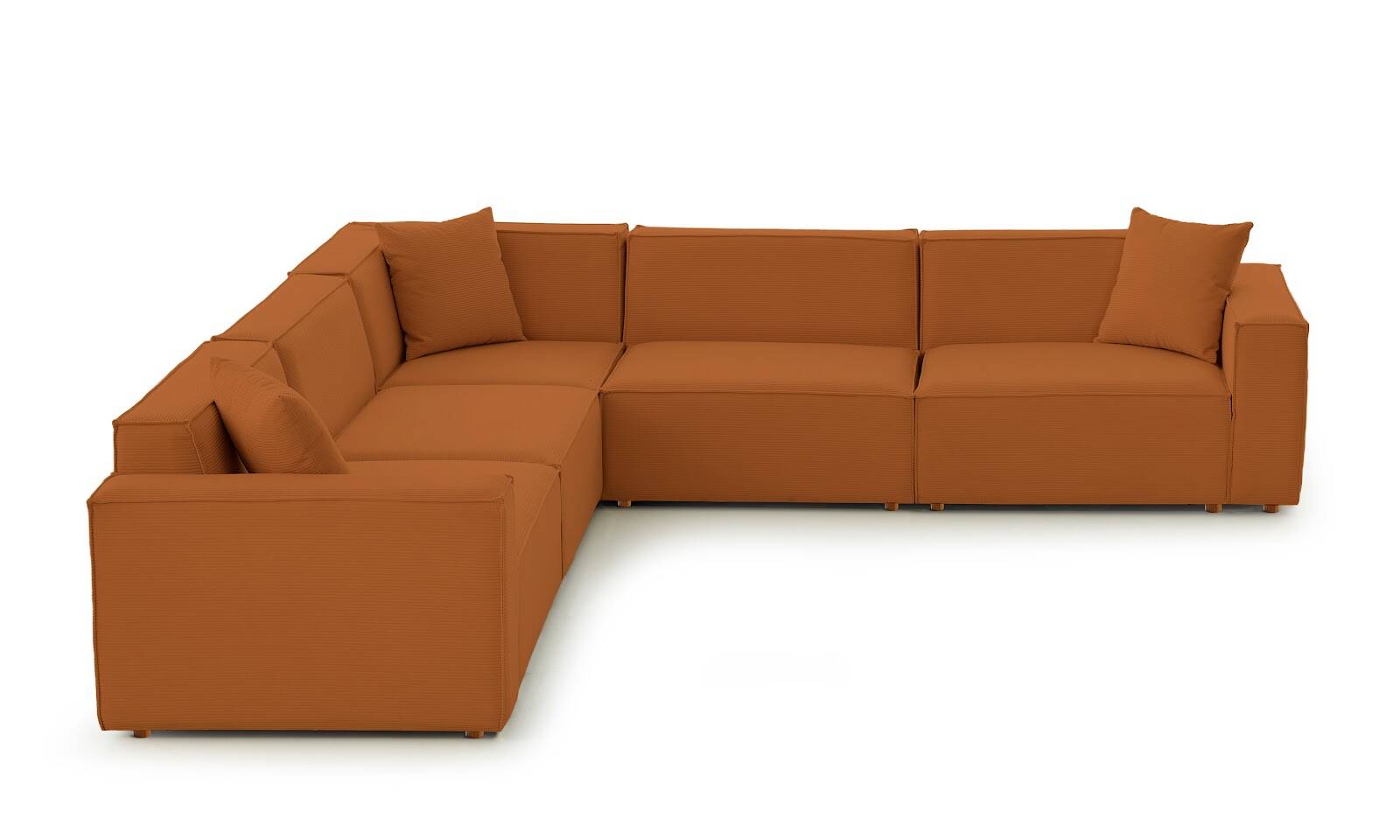 Asana 4 Tekli Köşe Fitilli Kadife Kiremit - 4