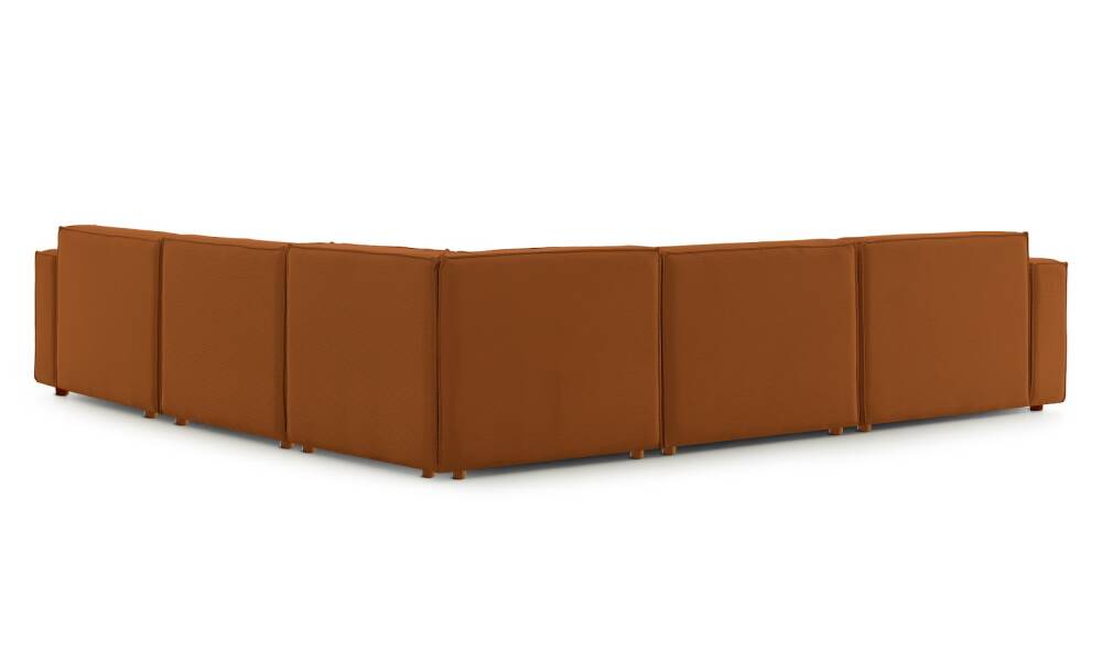 Asana 4 Tekli Köşe Fitilli Kadife Kiremit - 6