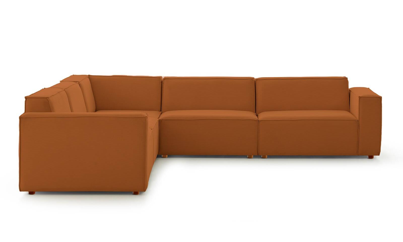 Asana 4 Tekli Köşe Fitilli Kadife Kiremit - 5