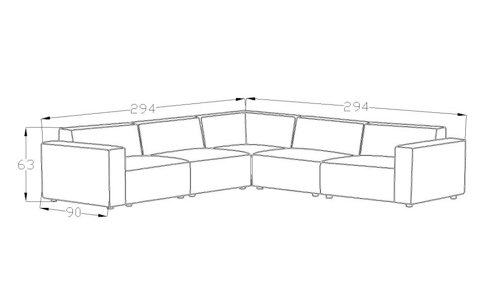 Asana 4 Tekli Köşe - 9