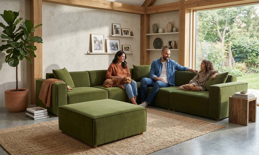 Asana 4 Tekli Köşe Puf - 3