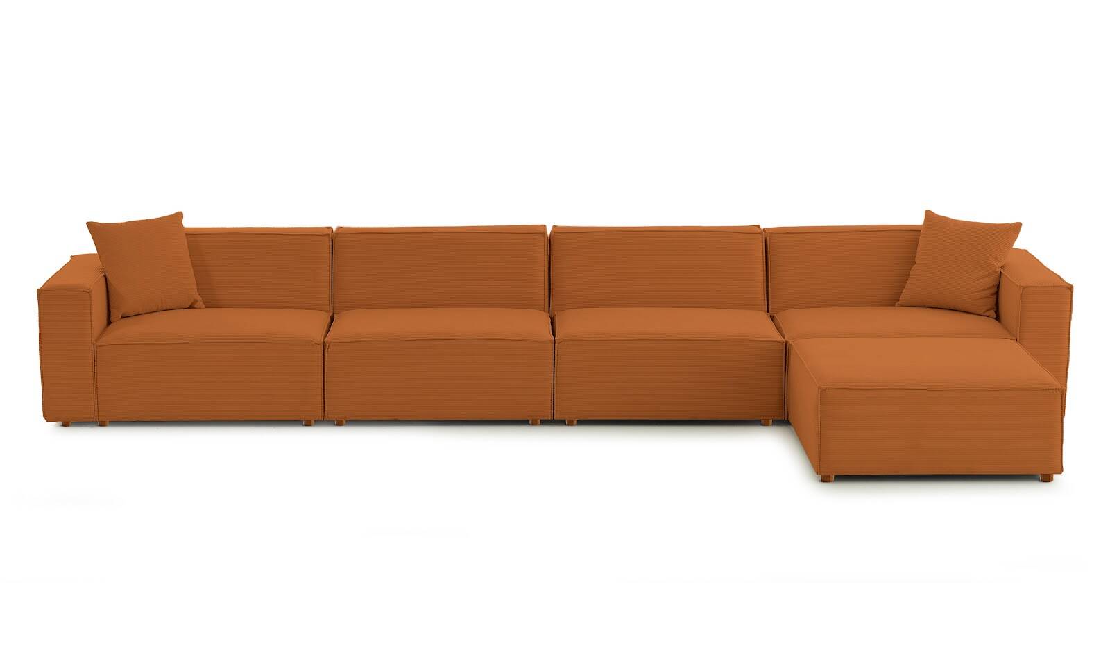 Asana 4 Tekli Puf Fitilli Kadife Kiremit - 4