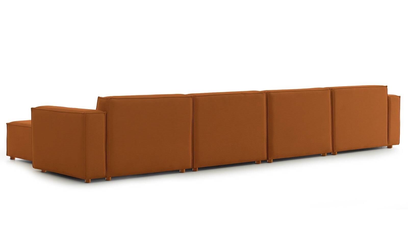 Asana 4 Tekli Puf Fitilli Kadife Kiremit - 7