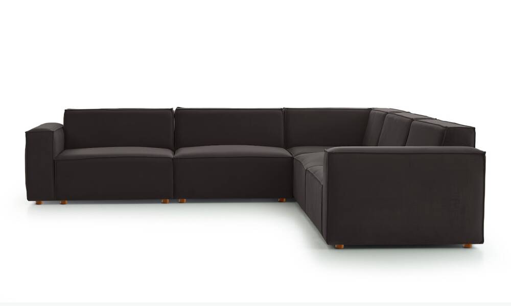 Asana 4TekliKose Kadife Antrasit (1)