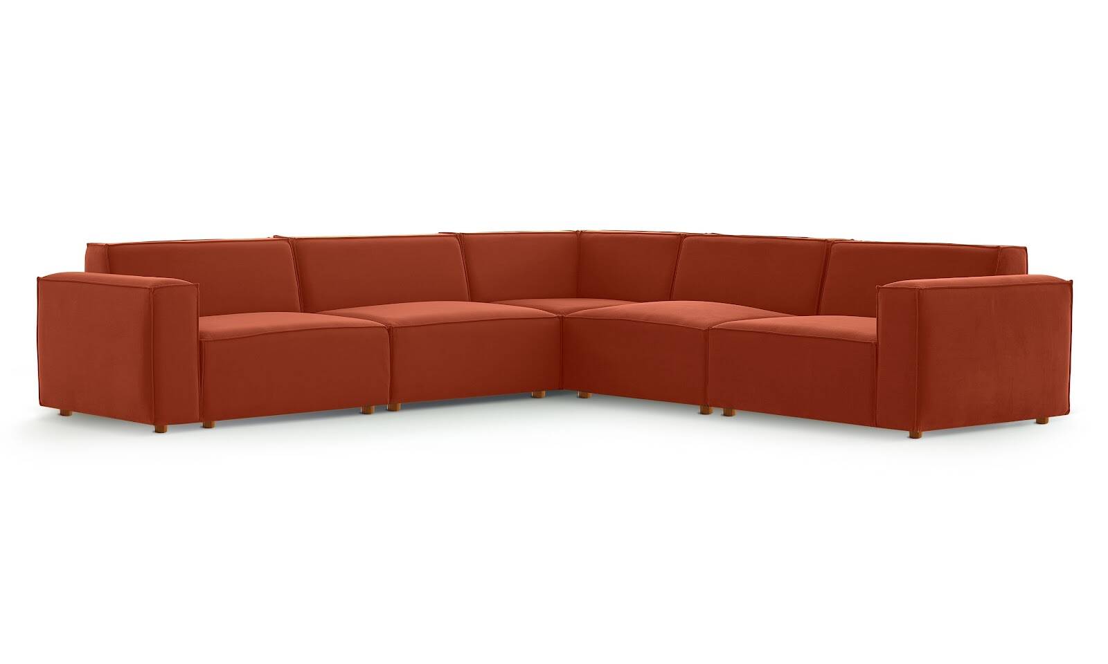 Asana 4TekliKose Kadife Kiremit - 1