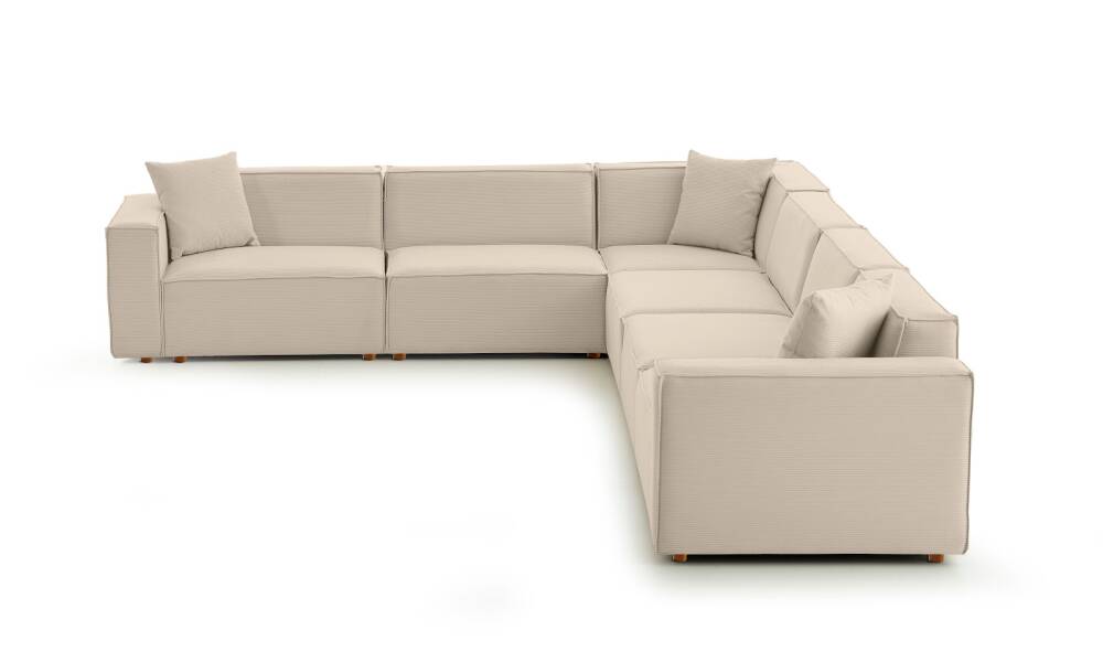 Asana 5TekliKose FitilliKadife Vizon - 4