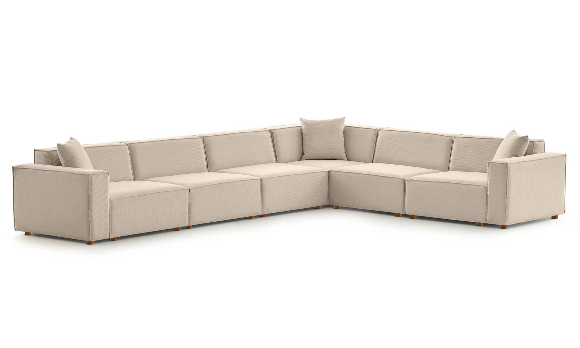 Asana 5TekliKose FitilliKadife Vizon - 1