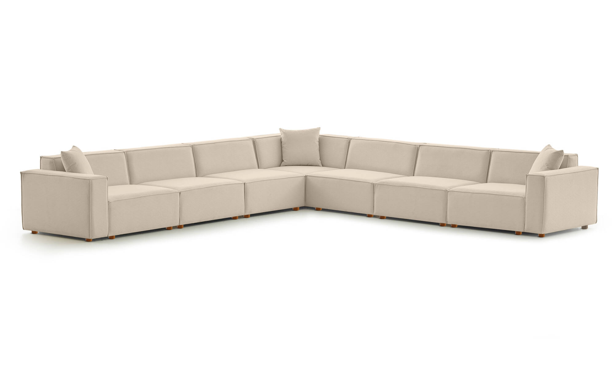 Asana Altı Tekli Köşe Koltuk Takım Ürünü  - 7