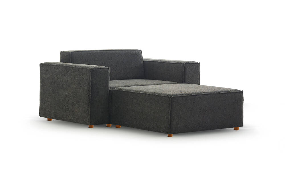 Asana Tekli ve Puf - Bukle - 4