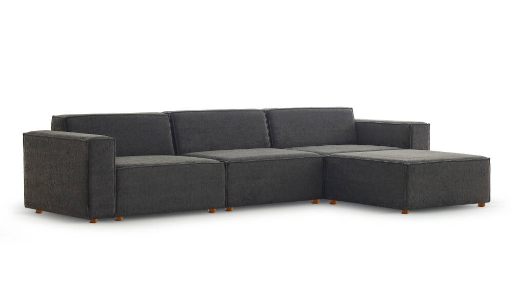 Asana 3 Tekli ve Puf - Bukle - 4