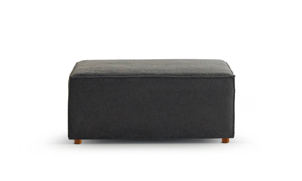 Asana Puf Bukle Antrasit