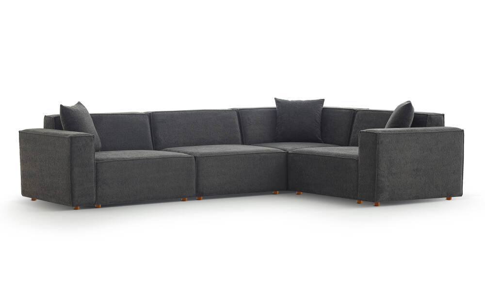 Asana 3 Tekli Köşe - Bukle