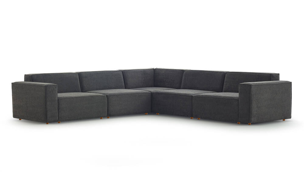 Asana 4 Tekli Köşe - Bukle - 5