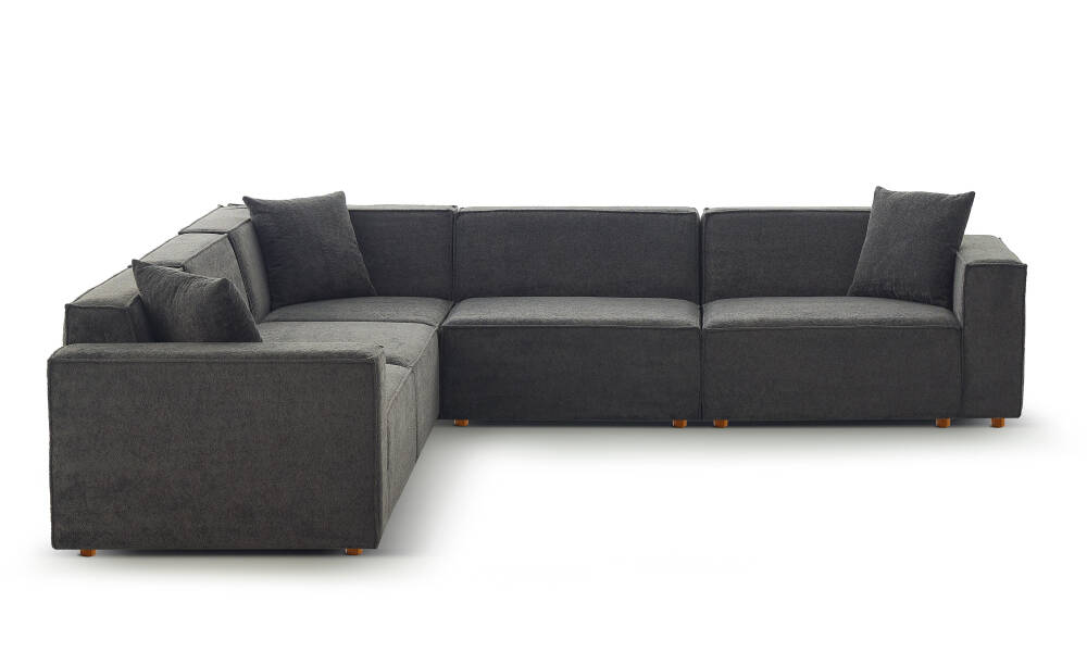 Asana 4 Tekli Köşe - Bukle - 6