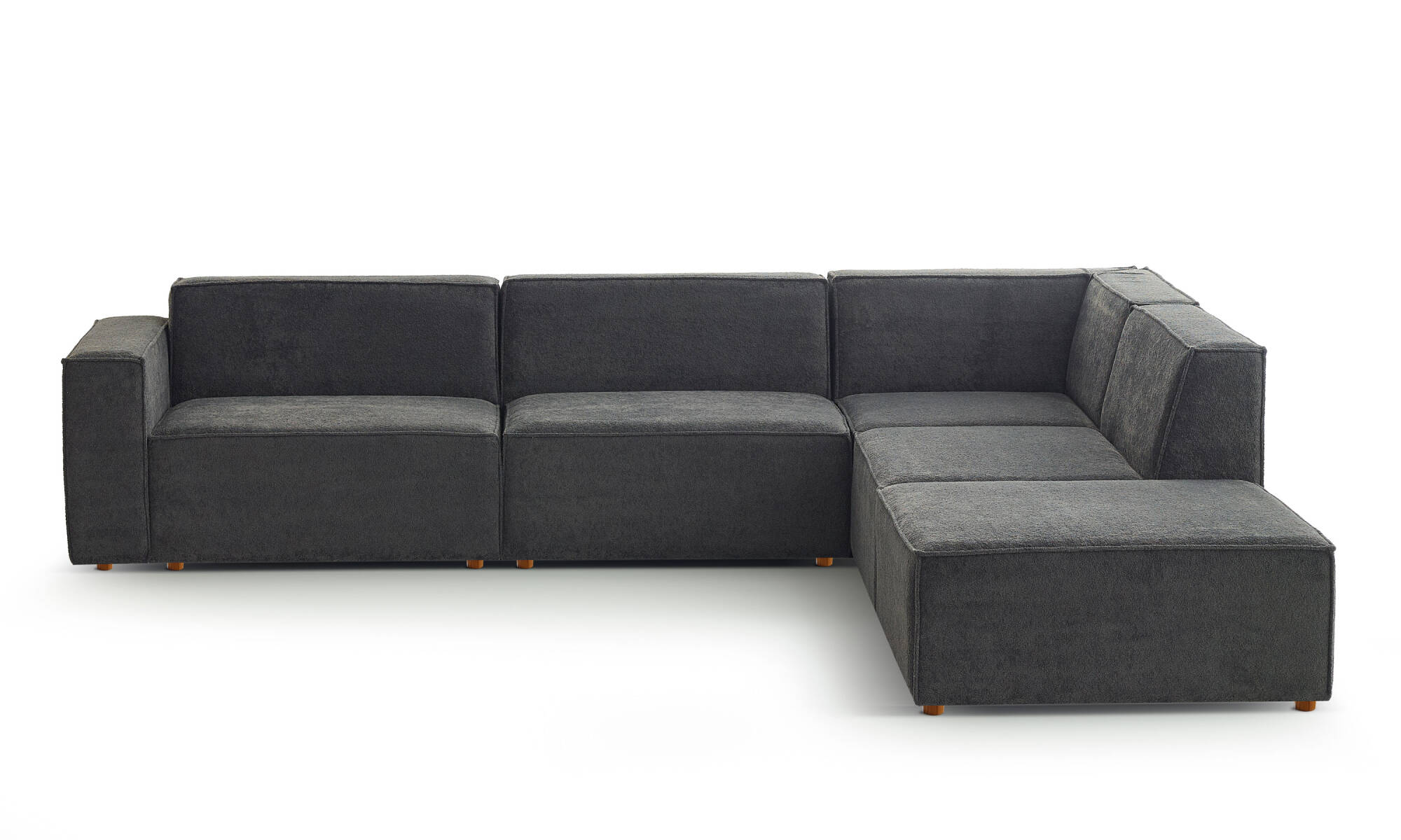 Asana 3 Tekli Köşe ve Puf - Bukle - 3