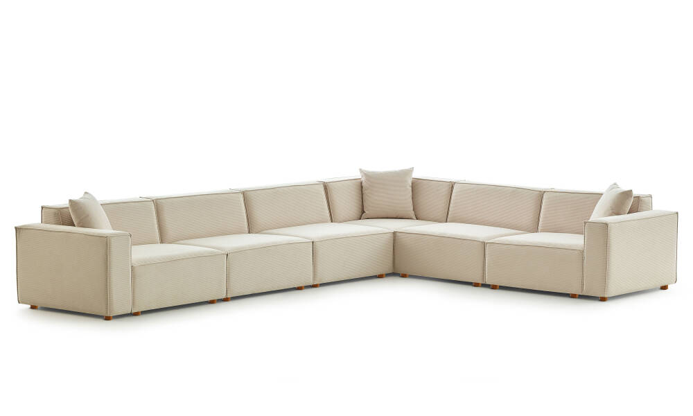 Asana Beş Tekli Köşe Koltuk Takım Ürünü