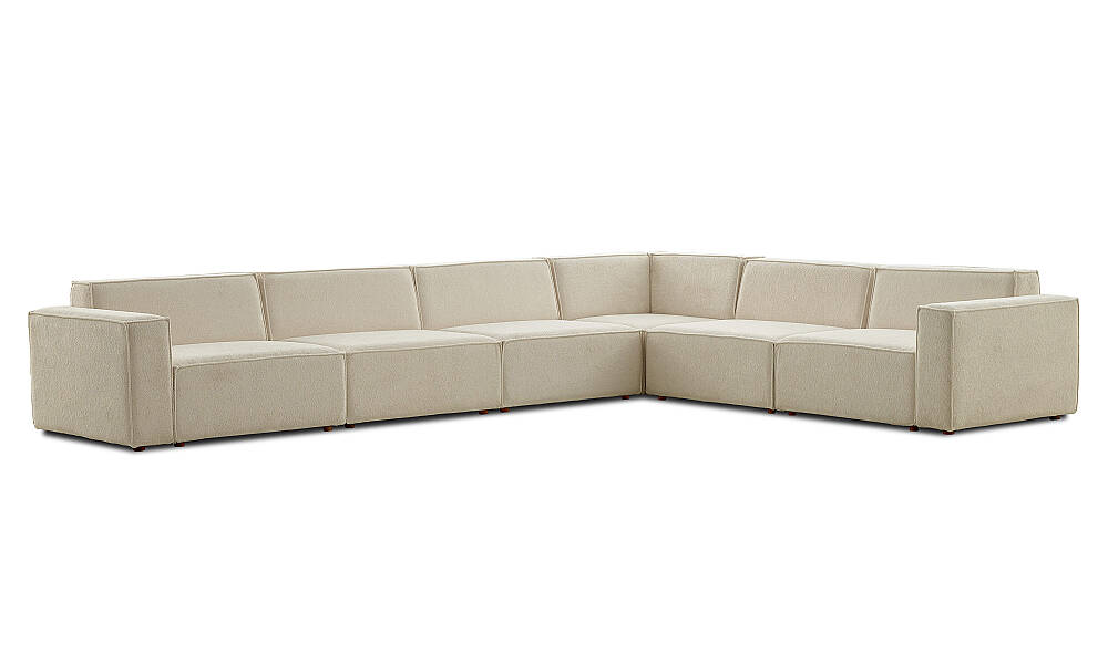 Asana Beş Tekli Köşe Koltuk Takım Ürünü - 10