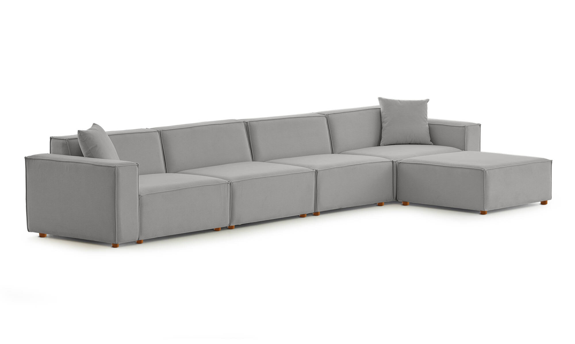 Asana Dört Tekli Koltuk ve Puf Takım Ürünü - 1