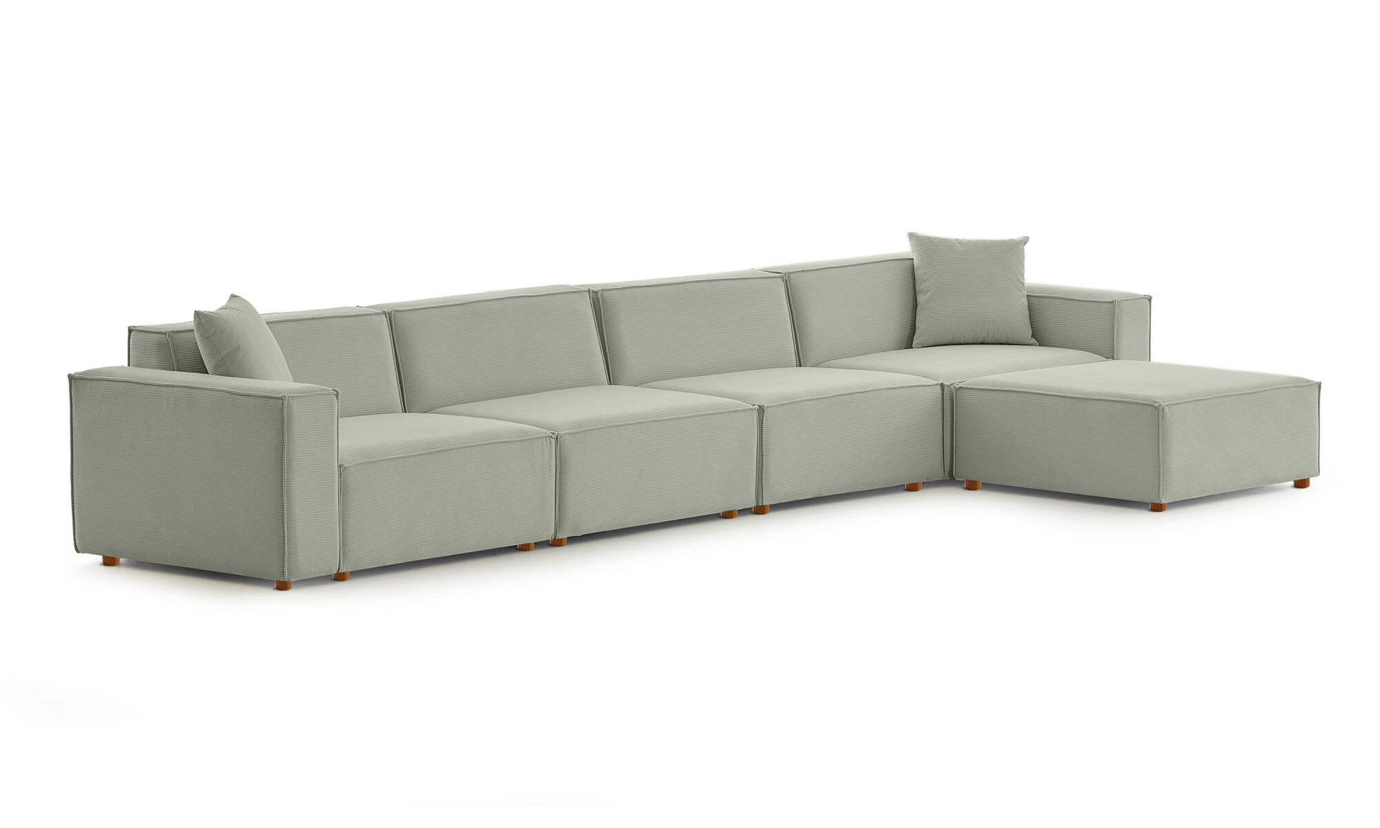 Asana Dört Tekli Koltuk ve Puf Takım Ürünü - 4