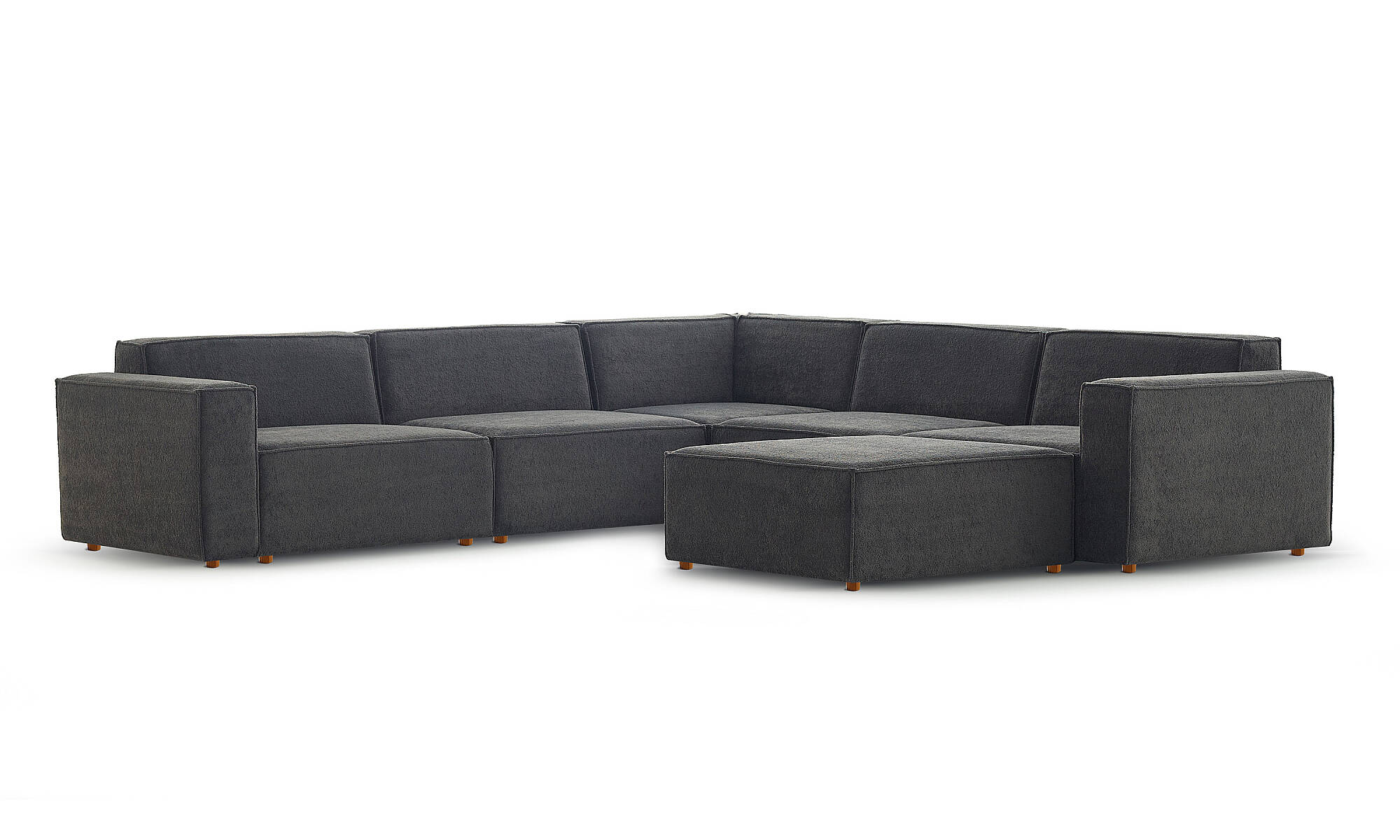 Asana Dört Tekli Köşe ve Puf Takım Ürünü - 2