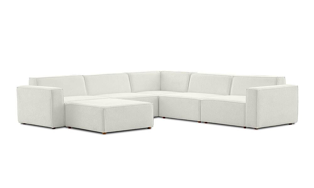 Asana Dört Tekli Köşe ve Puf Takım Ürünü - 3