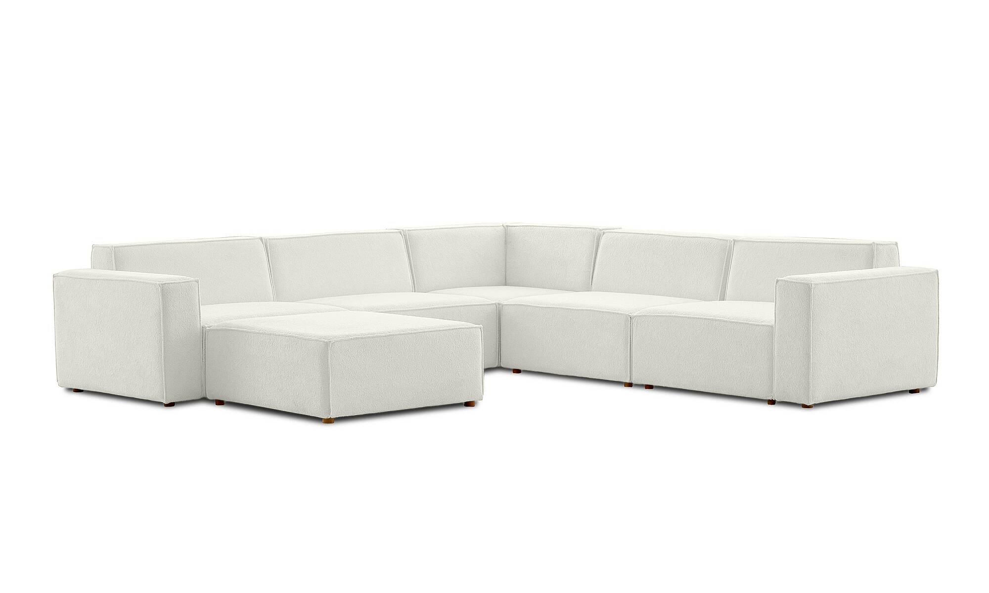 Asana Dört Tekli Köşe ve Puf Takım Ürünü - 3